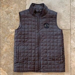 Boys lightweight quilted golf vest